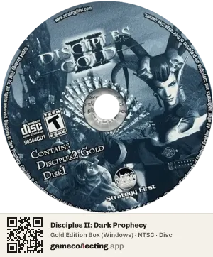 Disciples II: Dark Prophecy Computer, NTSC disc