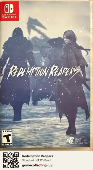 Redemption Reapers Nintendo Switch, NTSC box front