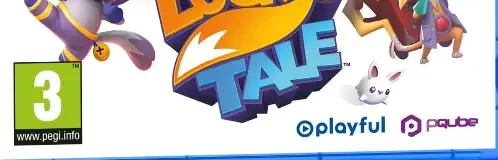 New Super Lucky's Tale, the PEGI square on its front