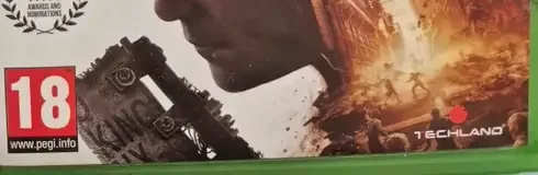 Dying Light 2 Stay Human, the PEGI square on its front