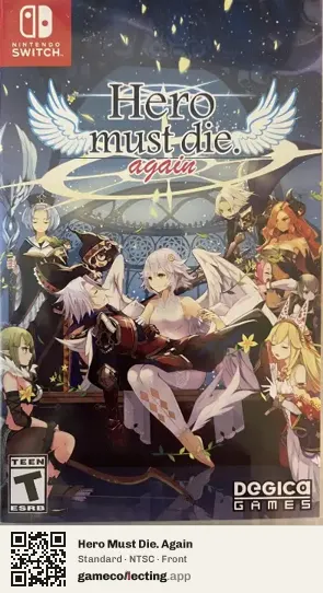 Hero Must Die. Again Nintendo Switch, NTSC box front