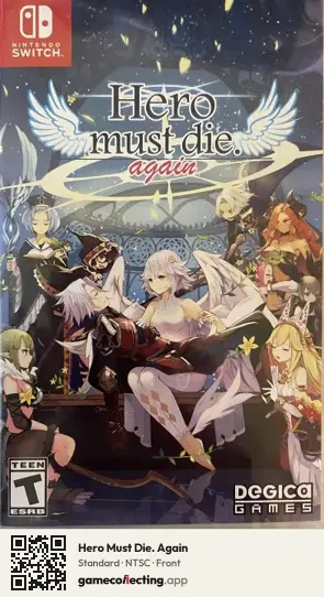 Hero Must Die. Again Nintendo Switch, NTSC box front