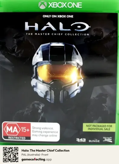 Halo: The Master Chief Collection Xbox One, Australia box front