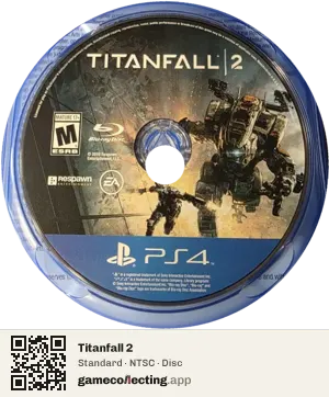 Titanfall 2 PlayStation 4, NTSC disc