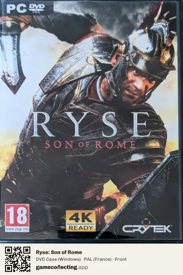 Ryse: Son of Rome Computer, France box front