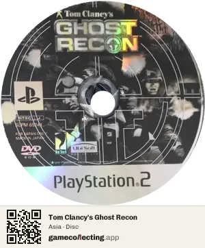 Tom Clancy's Ghost Recon PlayStation 2, Asia disc