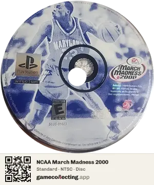 NCAA March Madness 2000 PlayStation, NTSC disc