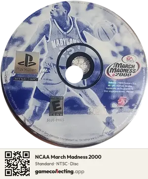 NCAA March Madness 2000 PlayStation, NTSC disc