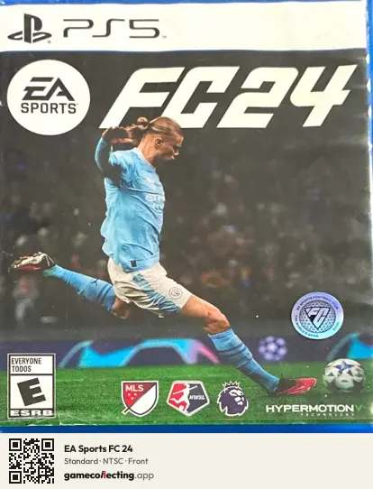 EA Sports FC 24 PlayStation 5, NTSC box front