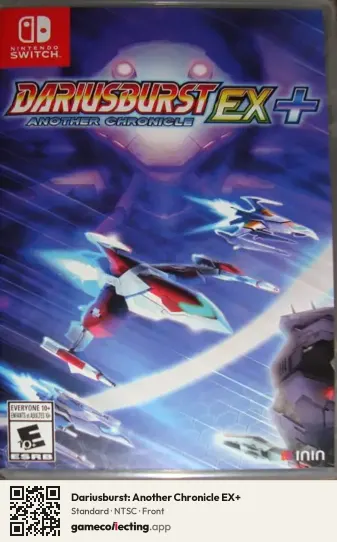 Dariusburst: Another Chronicle EX+ Nintendo Switch, NTSC box front