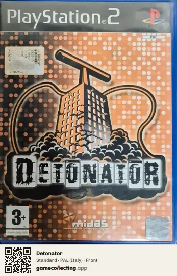 Detonator PlayStation 2, Italy box front