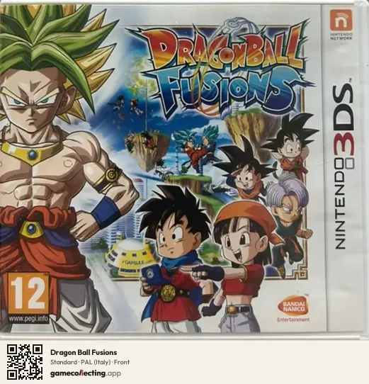 Dragon Ball Fusions Nintendo 3DS, Italy box front