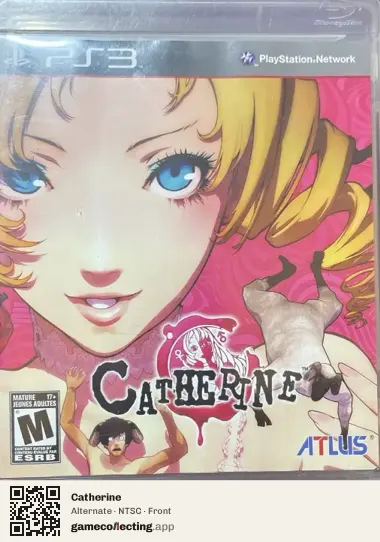 Catherine PlayStation 3, NTSC box front