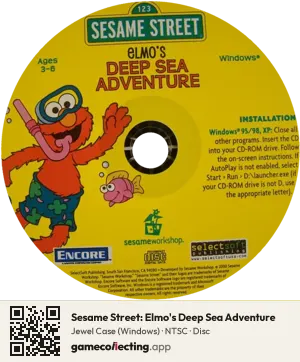 Sesame Street: Elmo's Deep Sea Adventure Computer, NTSC disc