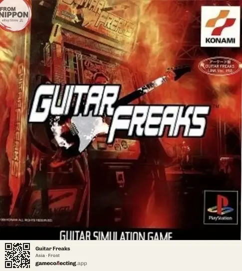 Guitar Freaks PlayStation, Asia box front