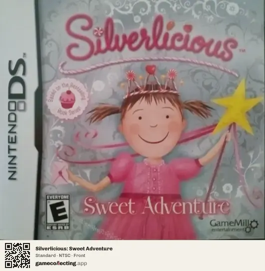 Silverlicious: Sweet Adventure Nintendo DS, NTSC box front