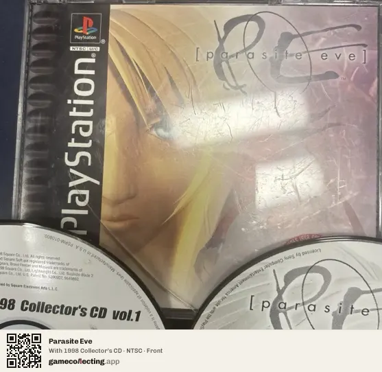 Parasite Eve PlayStation, NTSC box front