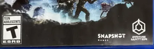 Phoenix Point, the ESRB box on its front