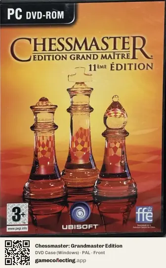 Chessmaster: Grandmaster Edition Computer, PAL box front