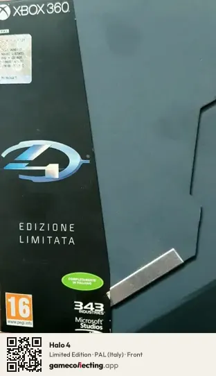 Halo 4 Xbox 360, Italy box front