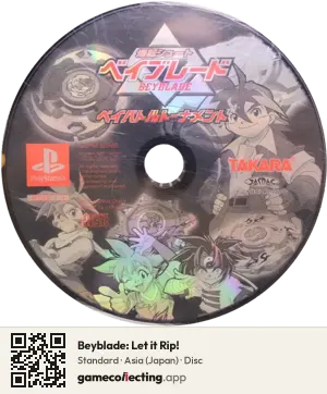 Beyblade: Let it Rip! PlayStation, Asia disc