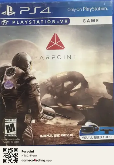 Farpoint PlayStation 4, NTSC box front