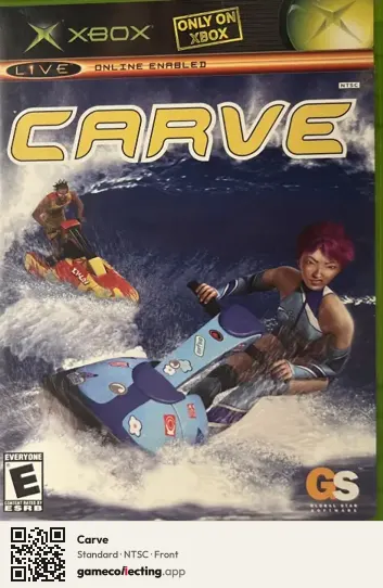 Carve Xbox, NTSC box front