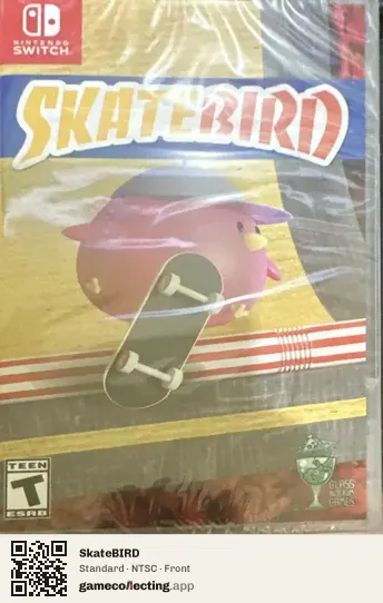 SkateBIRD Nintendo Switch, NTSC box front