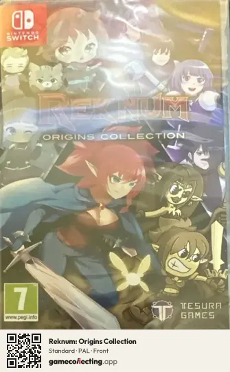Reknum: Origins Collection Nintendo Switch, PAL box front