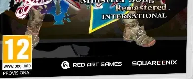 Romancing SaGa: Minstrel Song Remastered, the PEGI square on its front