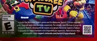 Super Mario Party Jamboree, the ESRB box on its front