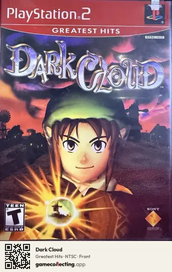 Dark Cloud PlayStation 2, NTSC box front