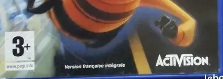 Bee Movie Game, the PEGI square on its front
