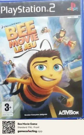 Bee Movie Game PlayStation 2, PAL box front