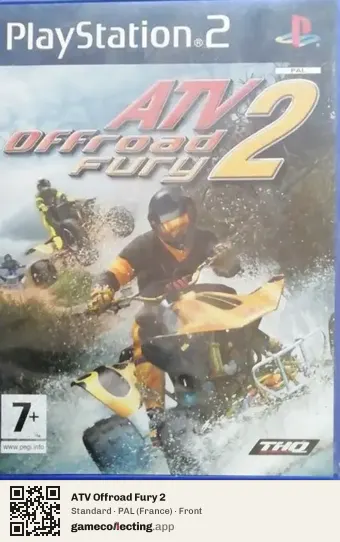 ATV Offroad Fury 2 PlayStation 2, France box front