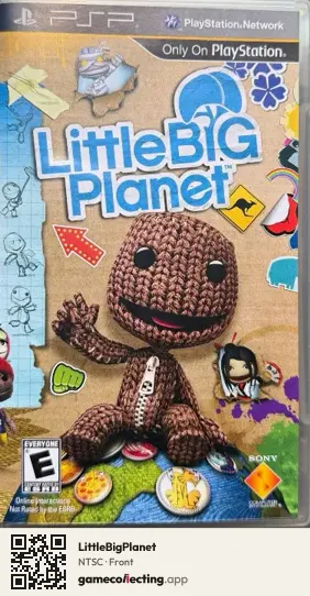 LittleBigPlanet PlayStation Portable, NTSC box front