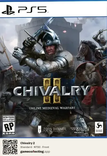 Chivalry 2 PlayStation 5, NTSC box front