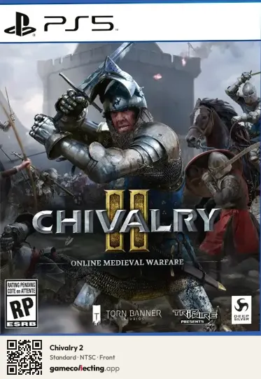 Chivalry 2 PlayStation 5, NTSC box front