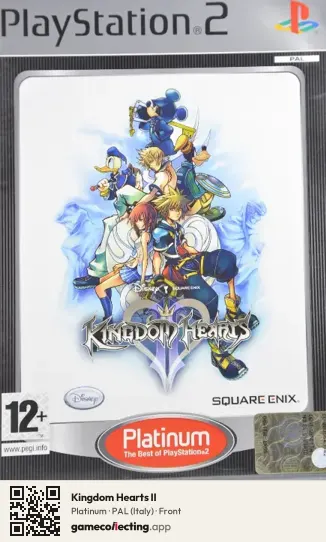 Kingdom Hearts II PlayStation 2, Italy box front
