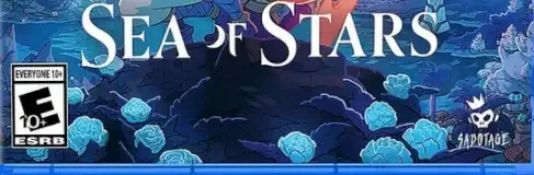 Sea of Stars, the ESRB box on its front