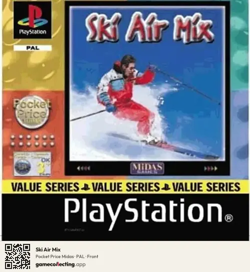 Ski Air Mix PlayStation, PAL box front