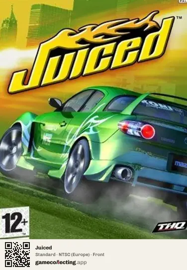 Juiced Xbox, Europe box front