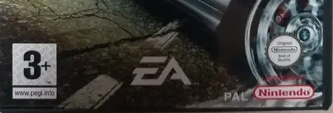 Need for Speed: Most Wanted, the PEGI square on its front