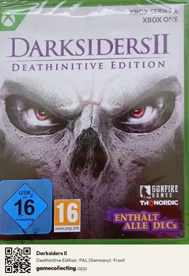 Darksiders II Xbox One, Germany box front