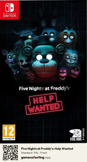 Five Nights at Freddy's: Help Wanted Nintendo Switch, PAL box front