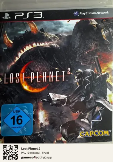 Lost Planet 2 PlayStation 3, Germany box front