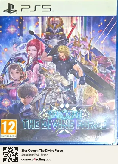 Star Ocean: The Divine Force PlayStation 5, PAL box front