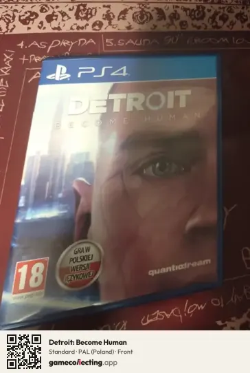 Detroit: Become Human PlayStation 4, Poland box front