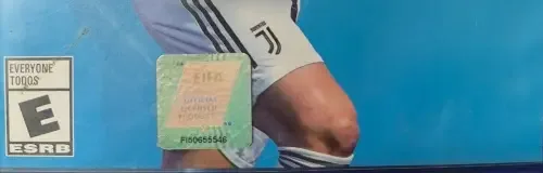 FIFA 19, the ESRB box on its front