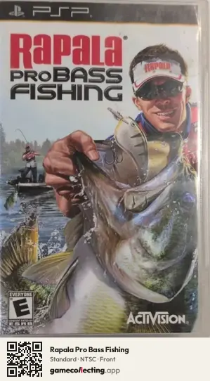 Rapala Pro Bass Fishing PlayStation Portable, NTSC box front